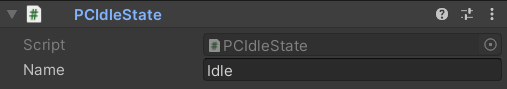 State Name on inspector